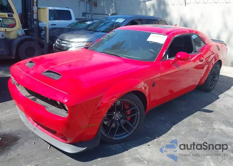 2019 Dodge Challenger Srt Hellcat Redeye z USA, uszkodzony, nr VIN 2C3CDZL98KH595800